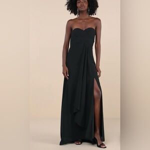 Elegant Black Evening Gown